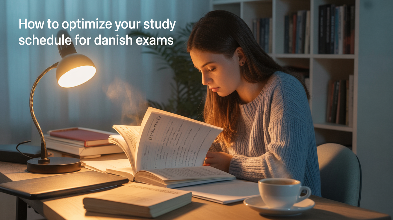 How to Optimize Your Study Schedule for Danish Exams